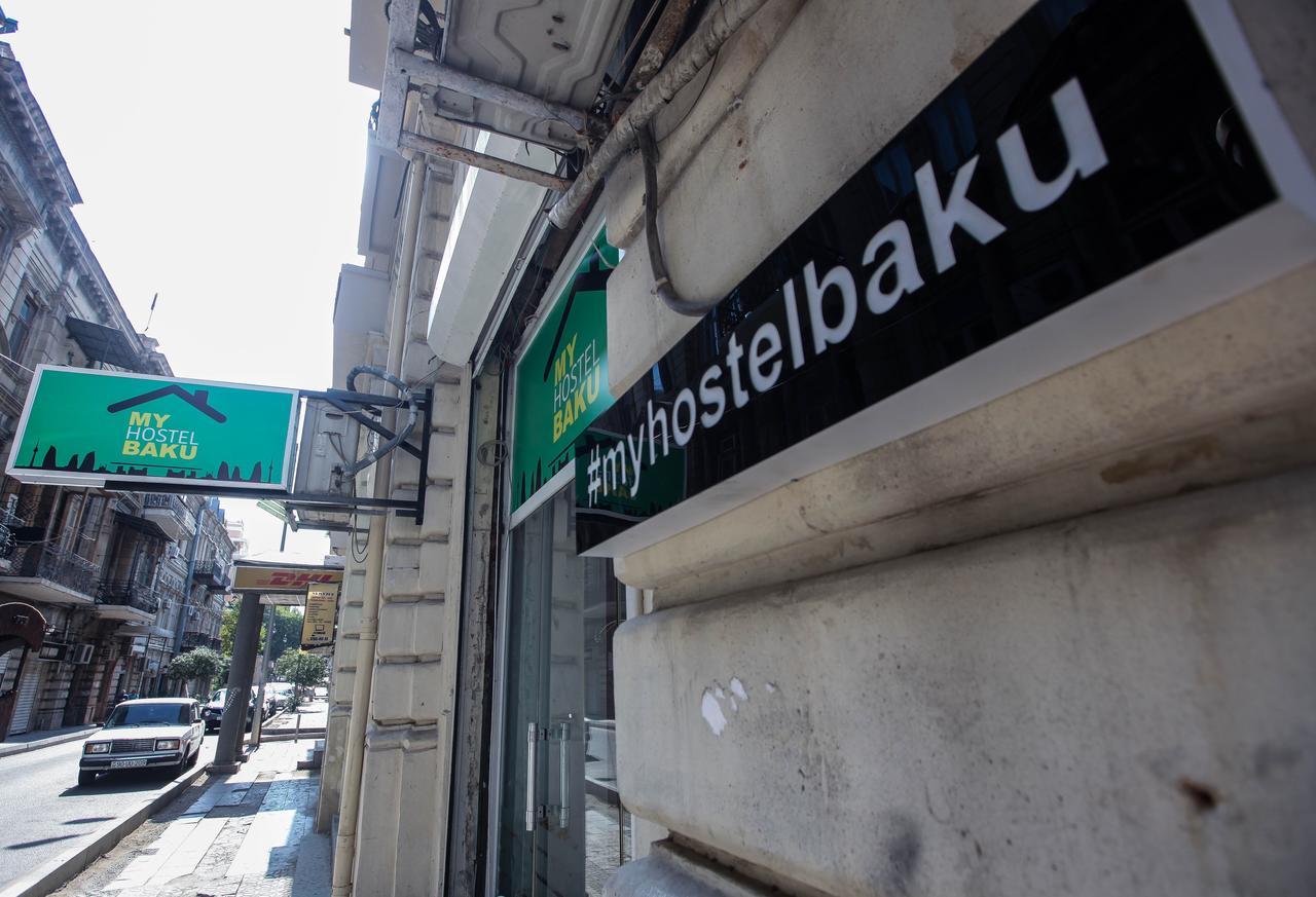 Myhostel Baku Bagian luar foto