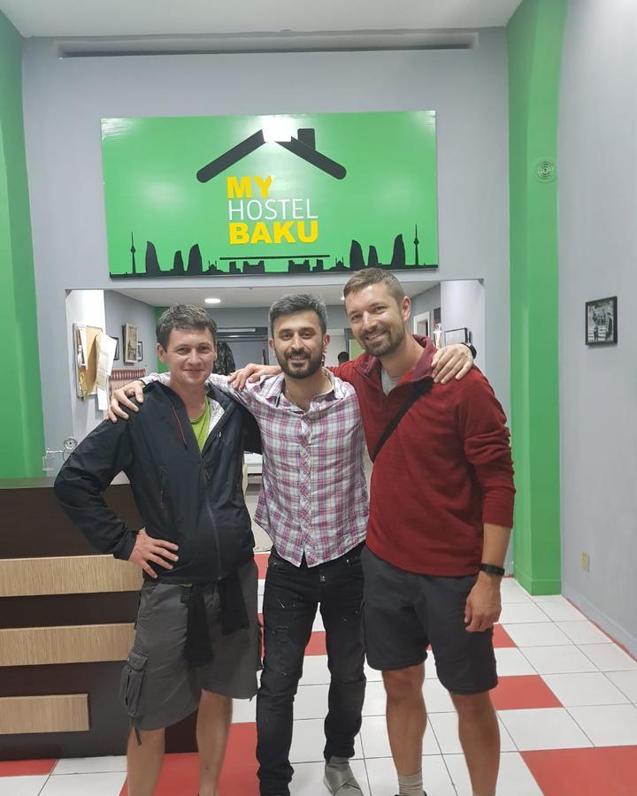 Myhostel Baku Bagian luar foto