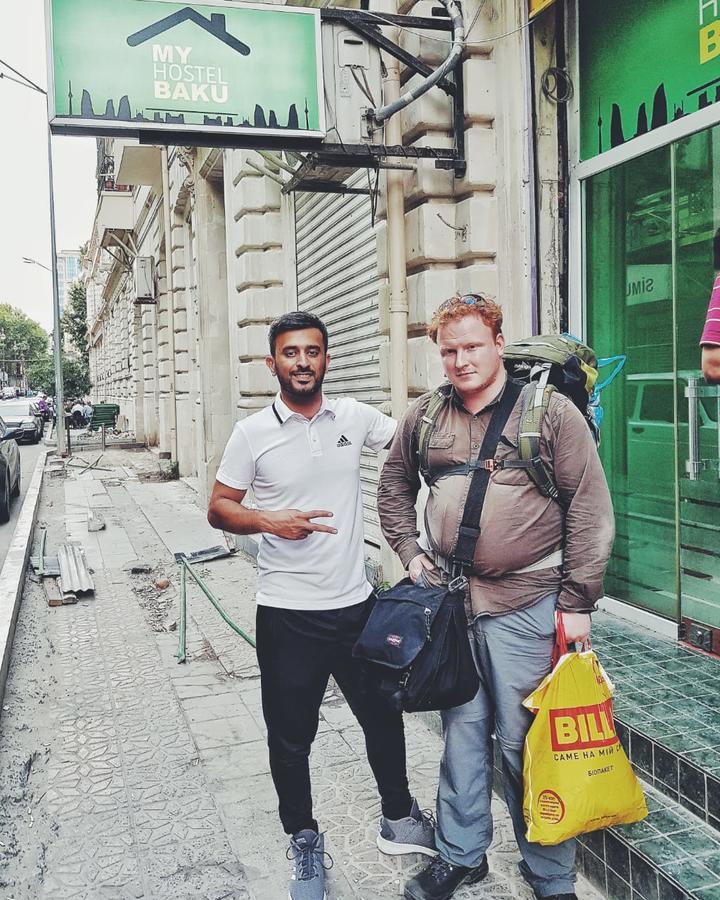 Myhostel Baku Bagian luar foto